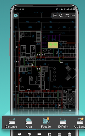 Экран DWG FastView приложения