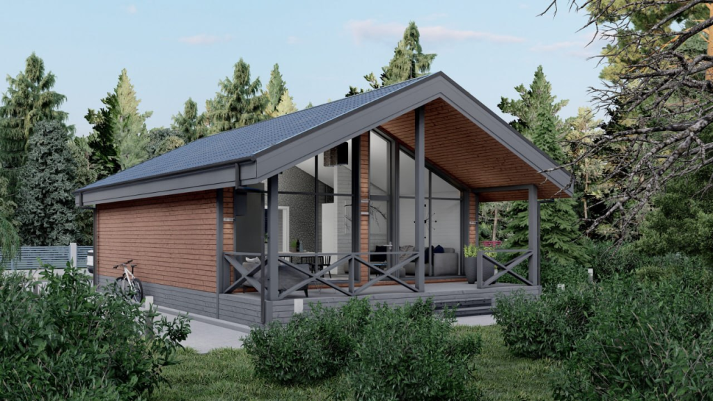 Вот оптимальный угол наклона для жарких дождливых регионов.